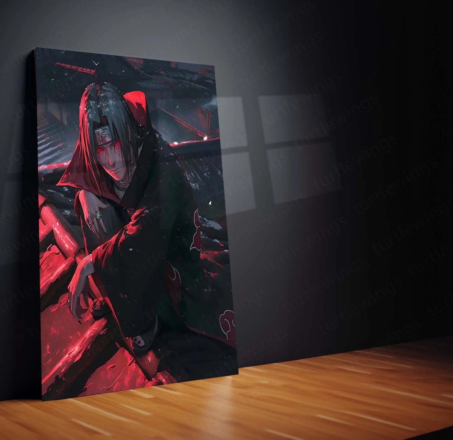 Itachi Uchiha Metal Poster: The Tragic Hero