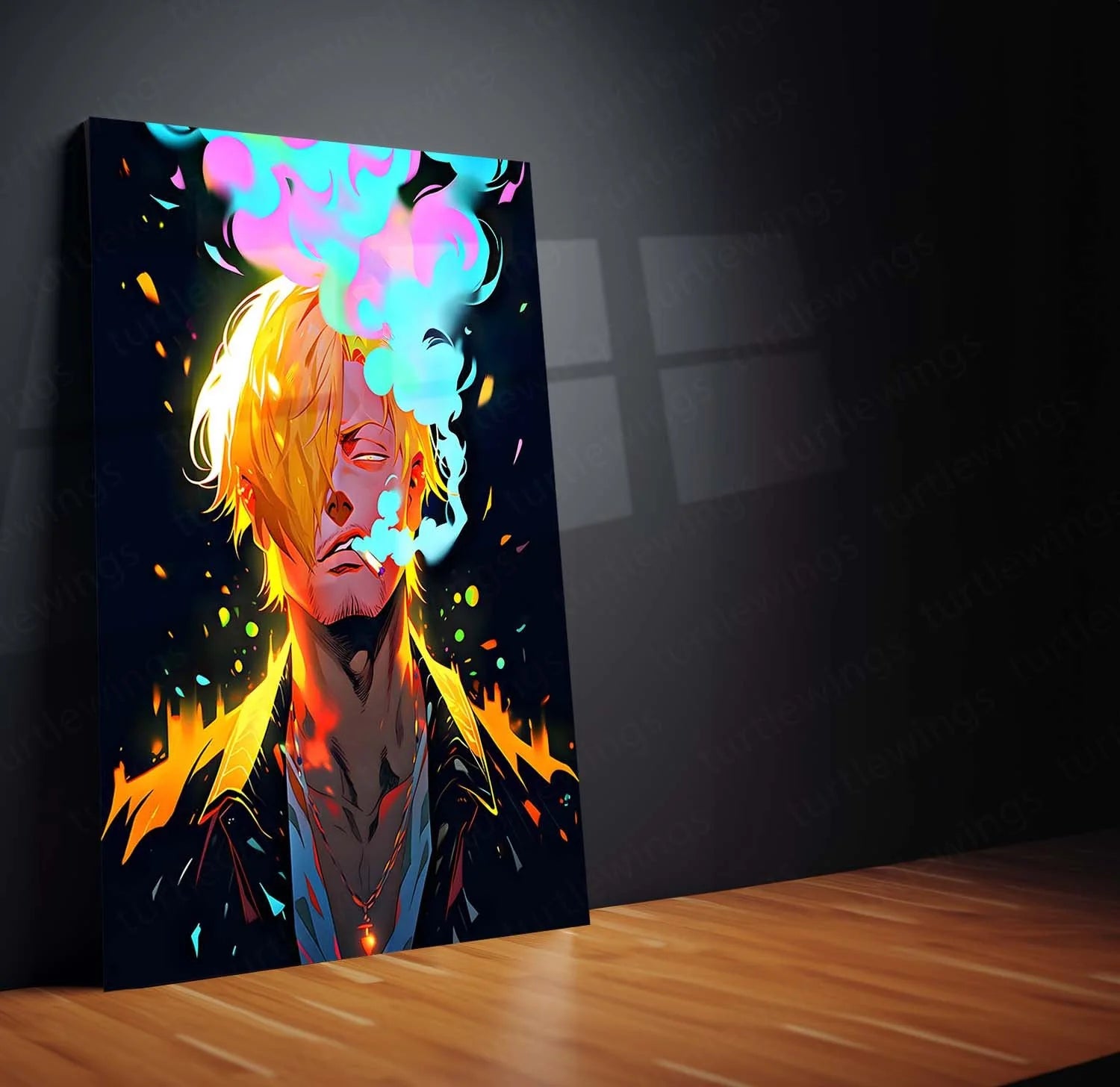 Sanji: The Black Leg Metal Poster