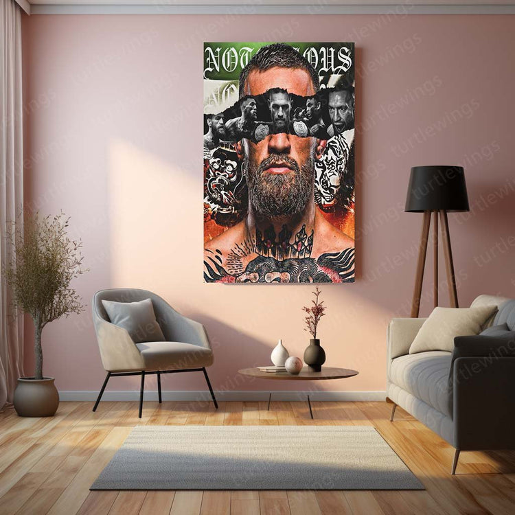 Conor McGregor Metal Poster | MMA Fighter Wall Art | HD Print 4