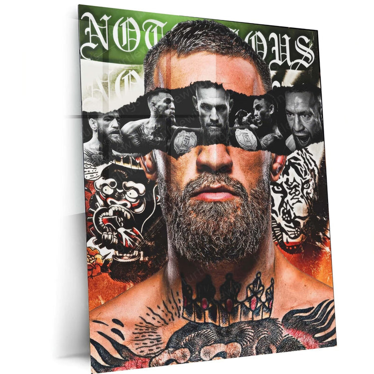 Conor McGregor Metal Poster | MMA Fighter Wall Art | HD Print 4