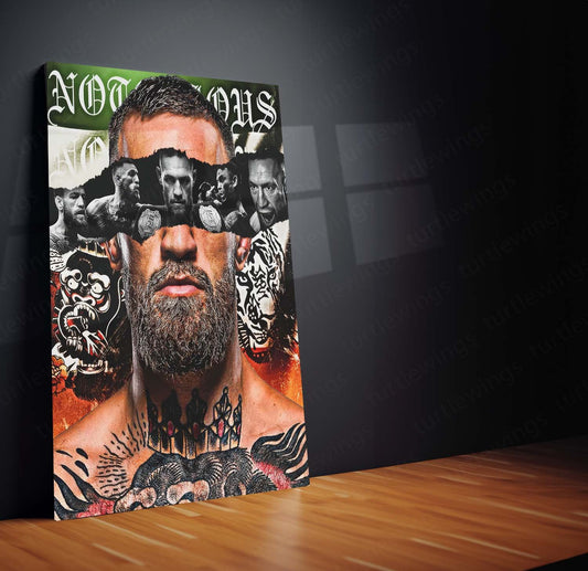 Conor McGregor Metal Poster | MMA Fighter Wall Art | HD Print 4