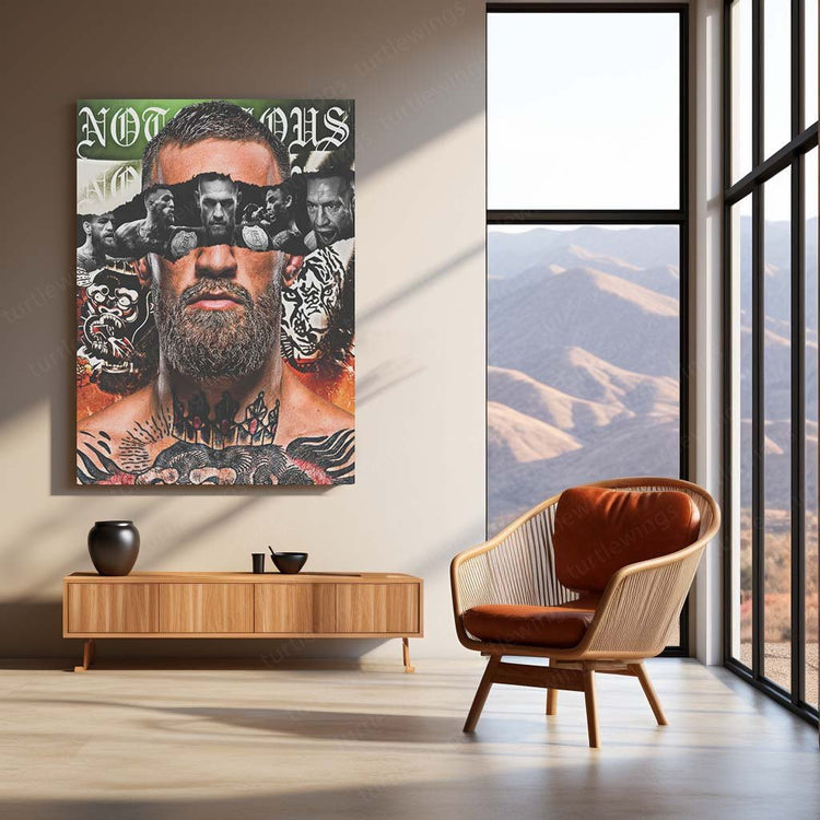 Conor McGregor Metal Poster | MMA Fighter Wall Art | HD Print 4