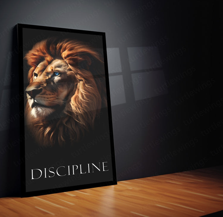 Majestic Trio - Inspirational Wall Metal Print Frame Set | Eagle, Lion, Fox | HD Print with Quotes