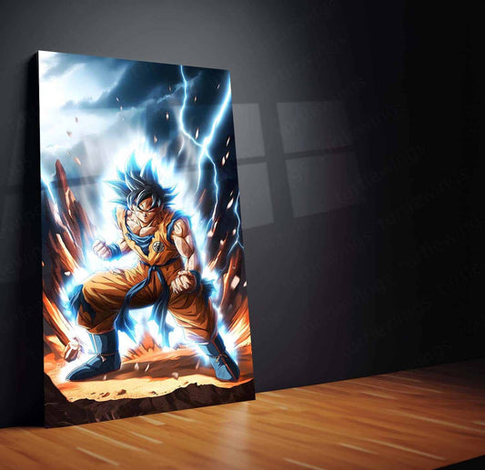 Goku Metal Poster - Dragon Ball Z