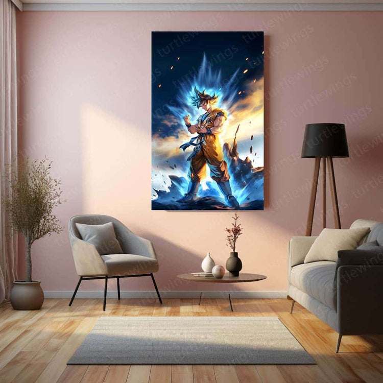 Goku Metal Poster - Dragon Ball Z -2