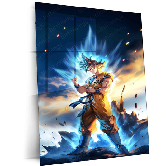 Goku Metal Poster - Dragon Ball Z -2