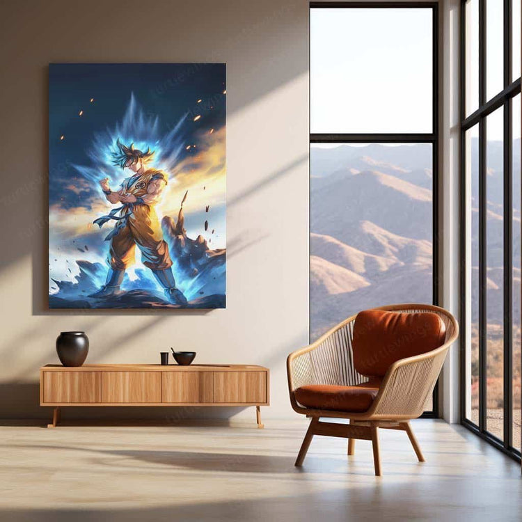 Goku Metal Poster - Dragon Ball Z -2