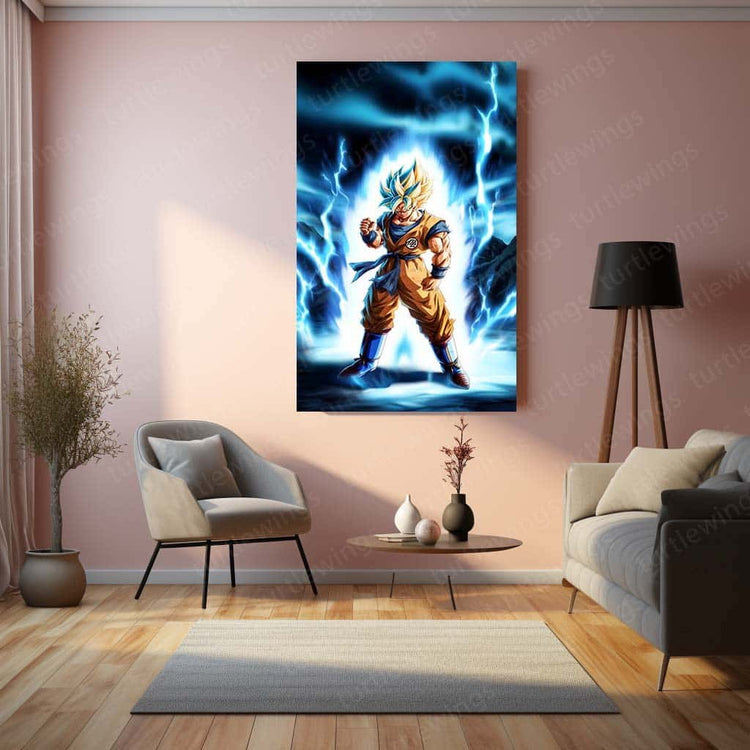 Goku Metal Poster - Dragon Ball Z -3