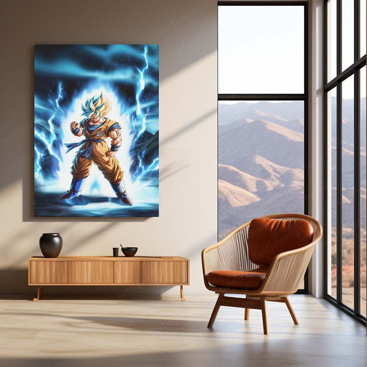 Goku Metal Poster - Dragon Ball Z -3