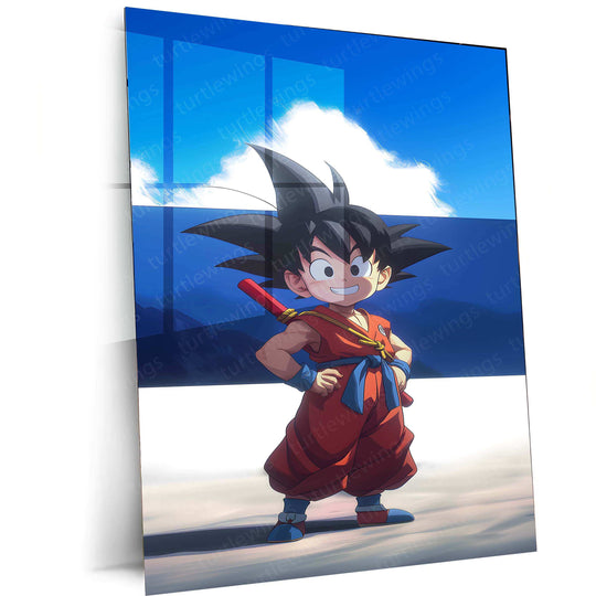 Goku – DbZ Metal Poster 2 - TURTLEWINGS 