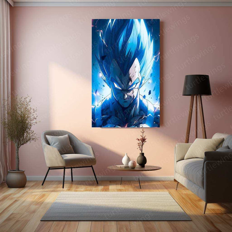 VEGETA – DbZ Metal Poster4