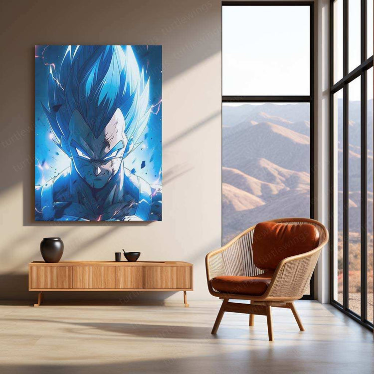 VEGETA – DbZ Metal Poster4