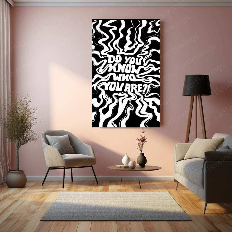 General Aesthetic Metal Poster – Minimalistic & Elegant Art - TURTLEWINGS 