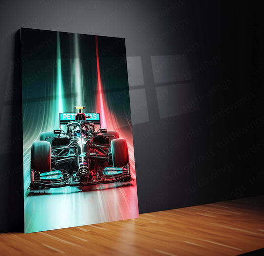 Mercedes-AMG F1 W12 E Performance Metal Poster | High-Performance Racing Art 5