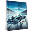 Formula 1 Metal Poster | F1 Racing Artwork | Motorsport Wall Decor