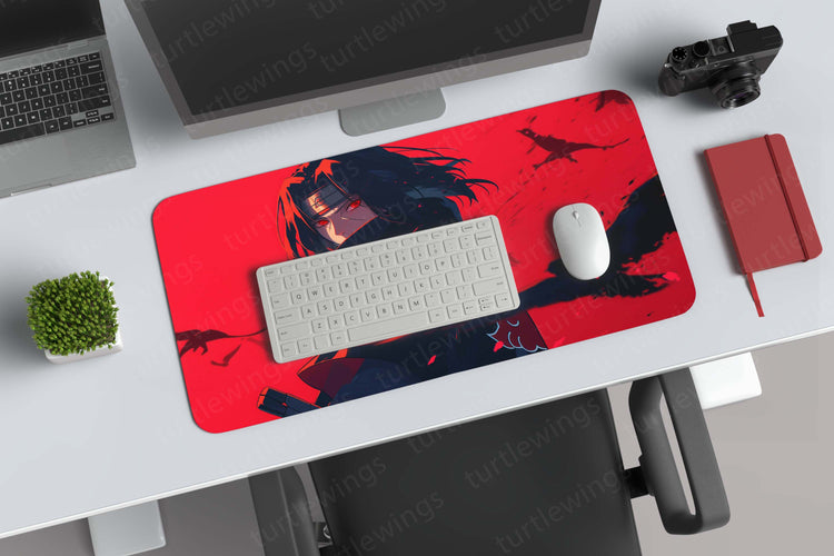 Itachi Deskmat | Naruto Uchiha Clan | Gaming and Office Desk Accessory 2