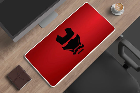 Tech Avenger Precision: TurtleWings Ironman Multicolor Large Mousepad ? Suit Up for Precision Gaming!