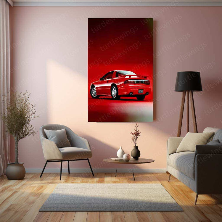 1994 Pontiac Firebird Trans Am Metal Poster | Classic Muscle Car Wall Art