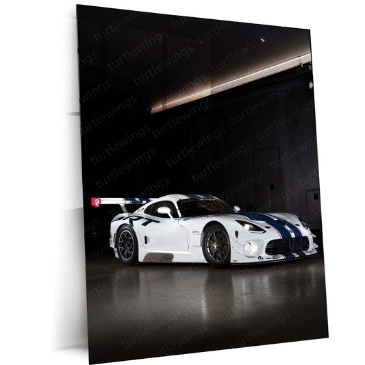 2014 Dodge SRT Viper GT3 Metal Poster | High-Performance Art