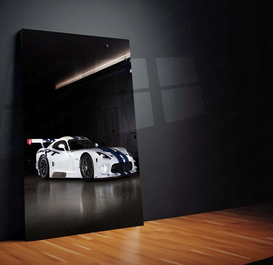 2014 Dodge SRT Viper GT3 Metal Poster | High-Performance Art