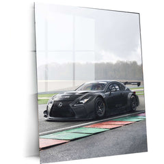 2017 Lexus RC F GT3 Metal Poster | High-Performance Racing Art & Car Decor