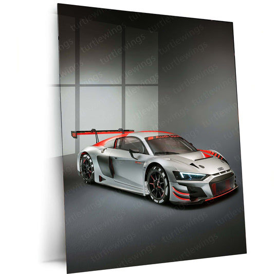 2019 Audi R8 LMS GT3 Metal Poster | Motorsport Art