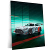 2022 Mercedes-AMG GT3 Edition 55 Metal Poster | Luxury Motorsport Art