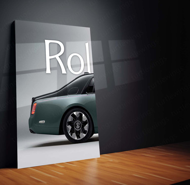 Rolls Royce Car Split Poster – Luxury and Elegance Redefined