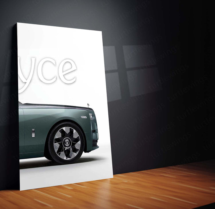 Rolls Royce Car Split Poster – Luxury and Elegance Redefined