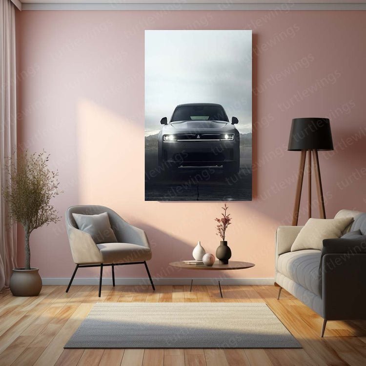 2024 Dodge Charger Daytona Metal Poster | Modern Muscle Car Art 2