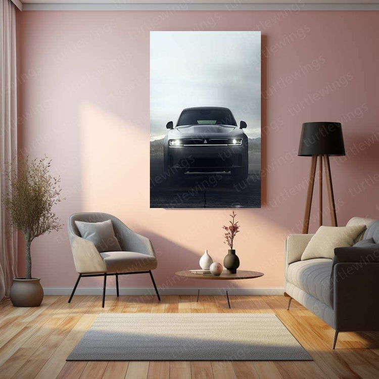 2024 Dodge Charger Daytona (011) Metal Poster | Powerful Muscle Car Art - TURTLEWINGS 