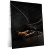 2024 Formula 1 McLaren MCL3 Metal Poster | F1 Racing Art