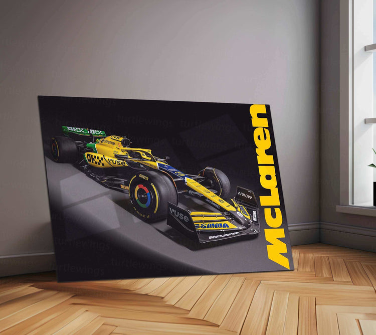 2024 Senna Formula 1 Metal Poster | F1 Racing Legend | Motorsport Wall Art - TURTLEWINGS 