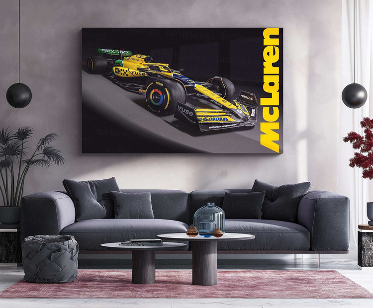 2024 Senna Formula 1 Metal Poster | F1 Racing Legend | Motorsport Wall Art - TURTLEWINGS 