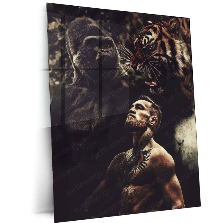 Conor McGregor Metal Poster | MMA Fighter Wall Art | HD Print 3