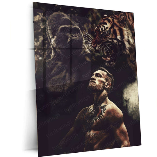 Conor McGregor – The Notorious Fighter Metal Poster2 - TURTLEWINGS 