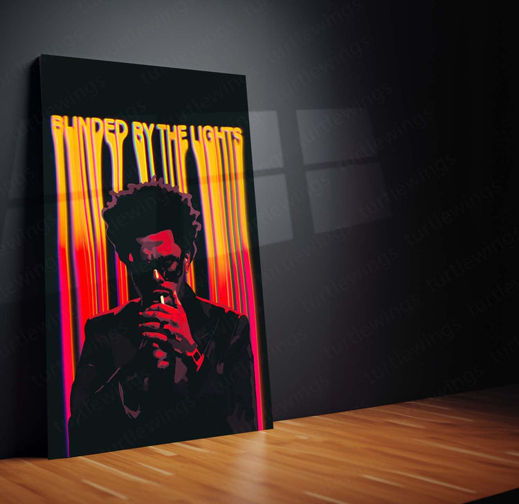 Soulful Vibes - The Weekend Metal Poster | R&amp;B Icon Wall Art | HD Print