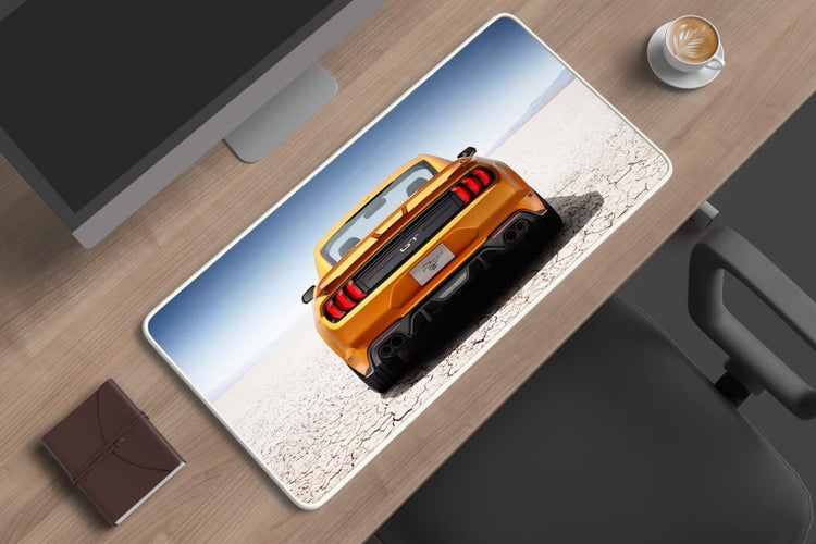 GT Elegance: TurtleWings Car Rear Design GT Multicolor Large Mousepad ? Precision Driving with Multicolor Flair!