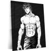 Baki Hanma Metal Poster | Anime Wall Art | Fighting Spirit & Martial Arts Decor 1