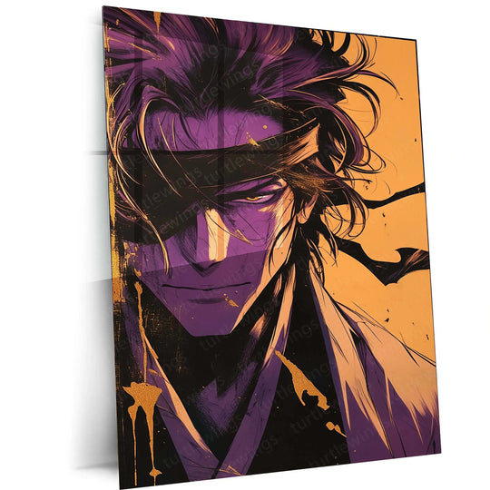 Bleach Anime Metal Poster | Ichigo Kurosaki | Soul Reaper Wall Art - TURTLEWINGS 