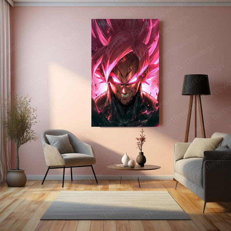 Black Goku Metal Poster - Dragon Ball Super -3