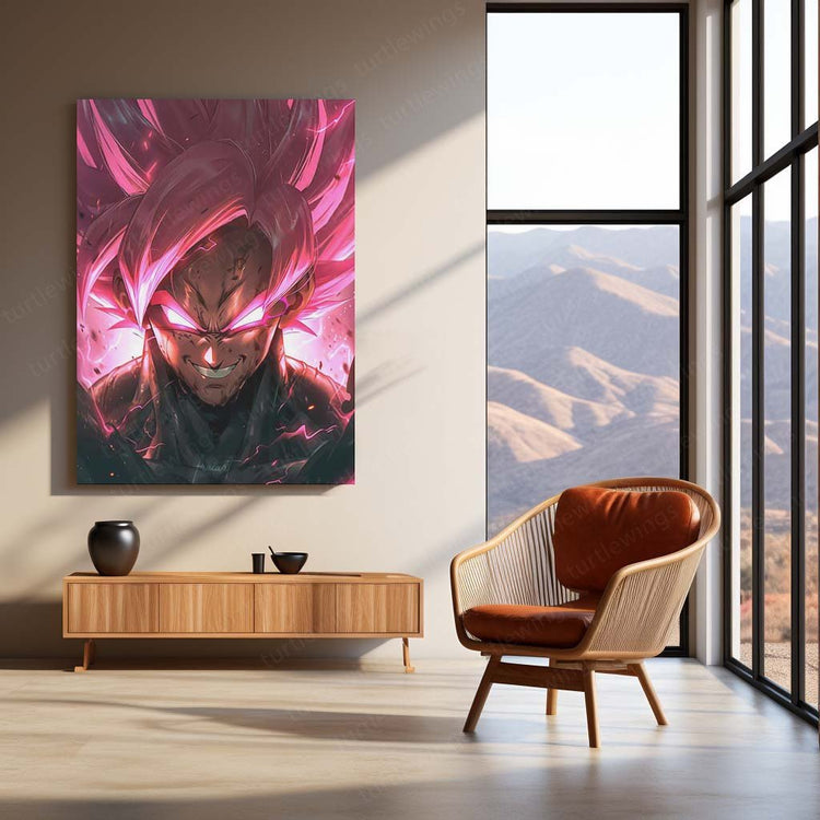 Black Goku Metal Poster - Dragon Ball Super -3