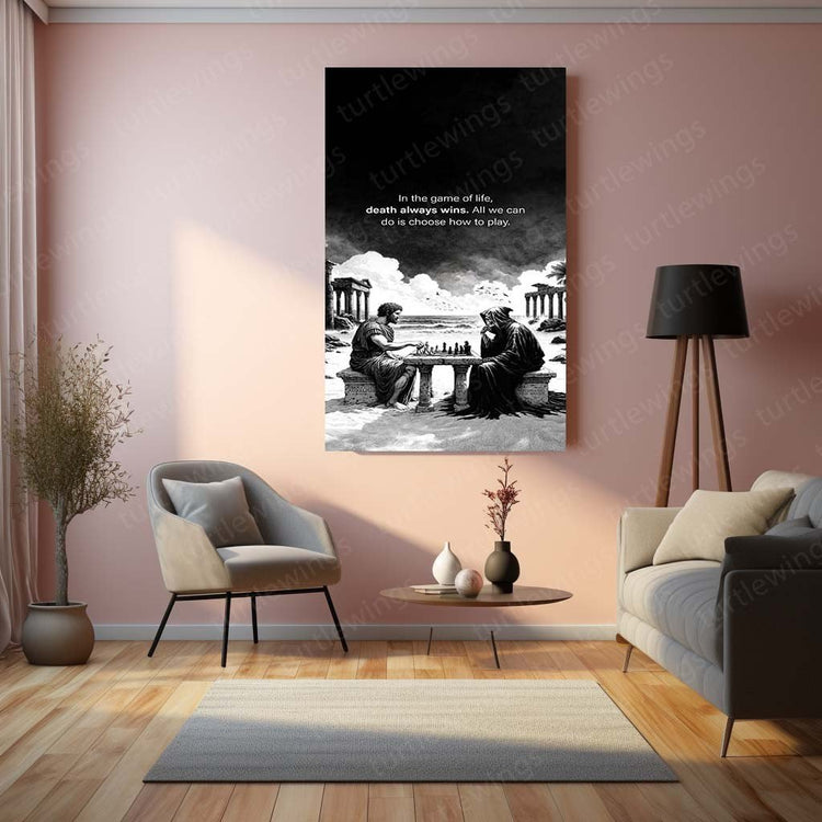 Inspirational Quotes of Momento Meri Metal Poster | Motivational Wall Art | HD Print 20