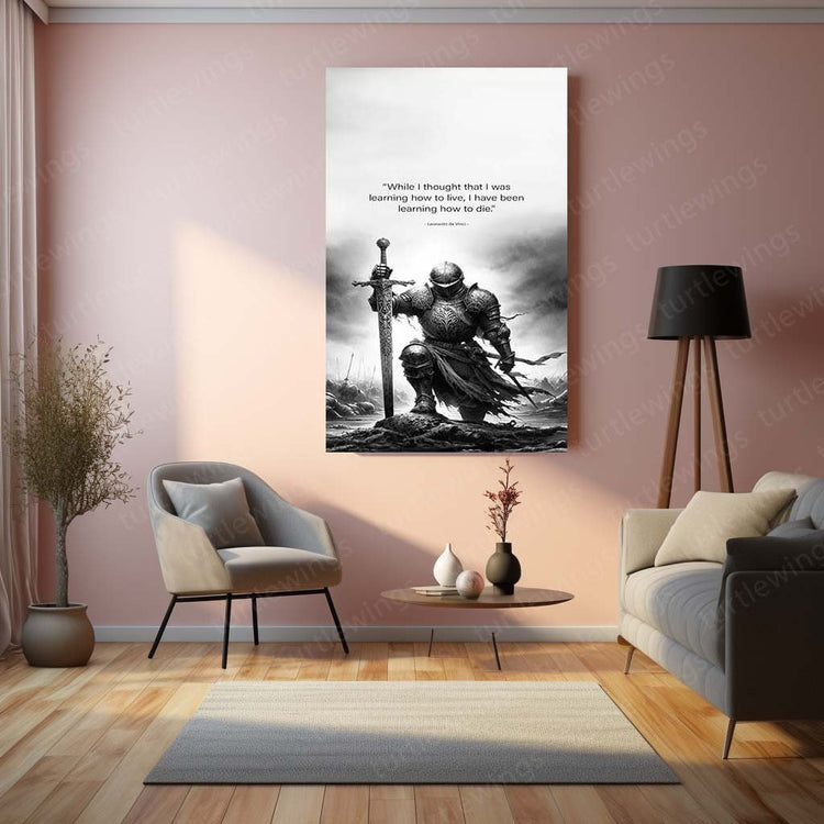 Inspirational Quotes of Momento Meri Metal Poster | Motivational Wall Art | HD Print 22