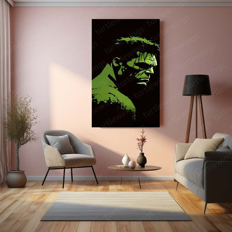 Hulk Metal Poster | Marvel Superhero Wall Art | HD Print