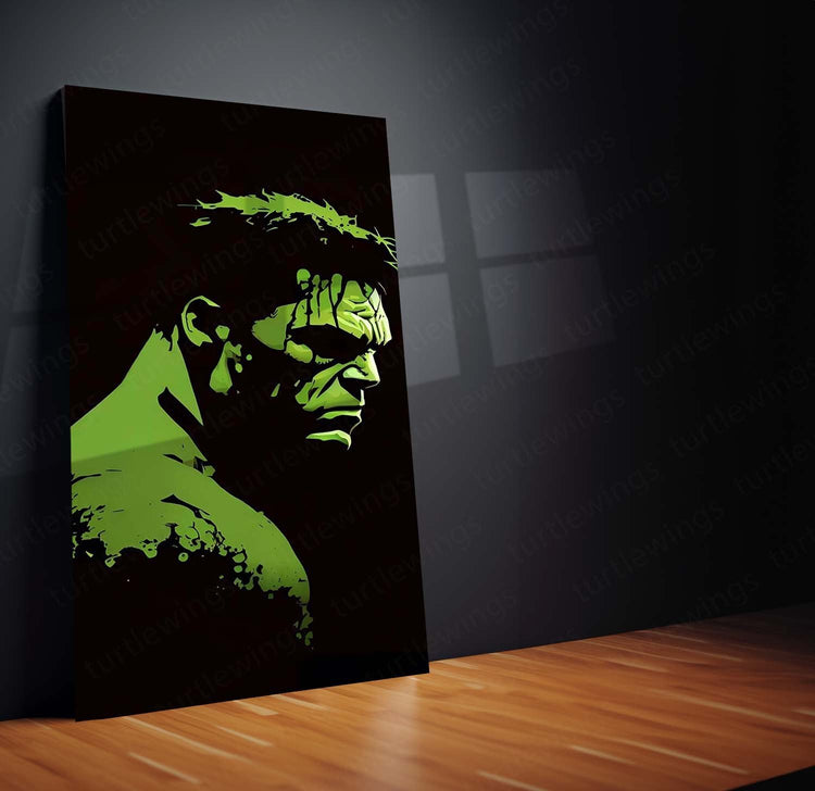 Hulk Metal Poster | Marvel Superhero Wall Art | HD Print