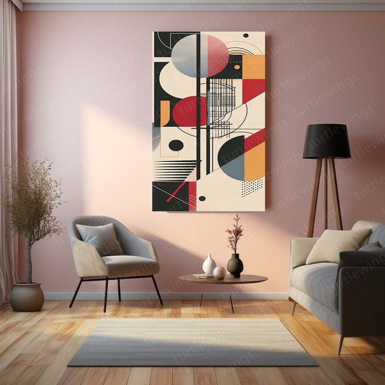 Abstract Art Metal Poster | Contemporary Wall Decor | HD Print 2