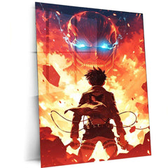 Levi Ackerman Metal Poster AOT