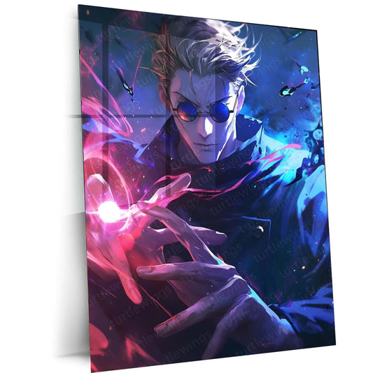 Nanami Kento Metal Poster | Jujutsu Kaisen Wall Art | HD Print