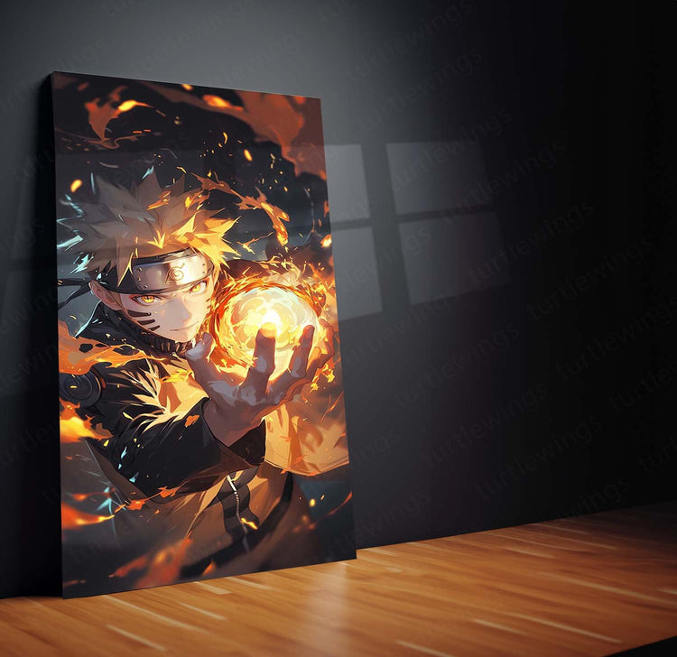 Naruto Metal Poster | Anime Wall Art | HD Print